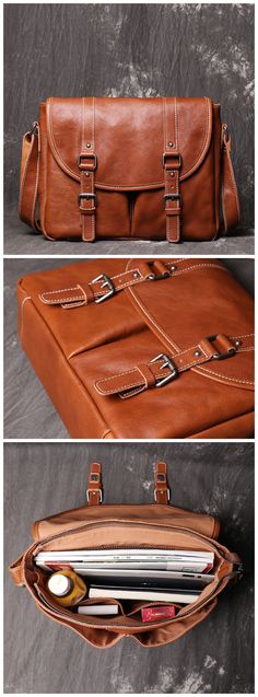 Full Grain Leather Messenger Bag Mens Leather Shoulder Bag Handmade Leather Crossbody Bag Leather Saddle Bag With Smooth Grain For Business, Leather Shoulder Bag Briefcase With Smooth Grain, Brown Leather Saddle Bag For Office, Brown Leather Saddle Bag With Smooth Grain, Brown Soft Leather Shoulder Camera Bag, Leather Saddle Bag With Smooth Grain, Brown Leather Satchel Camera Bag, Rectangular Soft Leather Camera Bag For Business, Leather Saddle Bag For Business With Soft Leather Detail