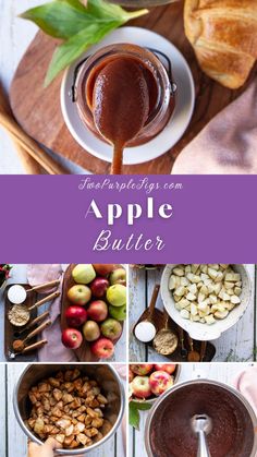 Apple Butter Instant Pot Apple Butter, Apple Butter Cake, Apple Butter Crock Pot, Slow Cooker Apple Butter, Apple Butter Recipe, Homemade Apple Butter, Homemade Apple Cider, Apple Pie Spice, Flavored Butter