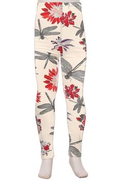 Girls Dragonfly Leggings | 3-10 years | Mom and Me Leggings – MomMe and More Kids Yoga Pants, Mom And Me, Buy Leggings, Dragonfly Prints, Kids Yoga, Matching Mom, Footless Tights, Kids Leggings, Buttery Soft Leggings