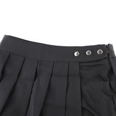 High Waist Irregular Pleated Mini Skirt Details Y2k Alternative Fashion, Side Stripe Trousers, Leg Ring, Skirt Streetwear, Aesthetic Goth, High Waisted Pleated Skirt, Y2k Aesthetic Outfits, Punk Goth, Summer Skirts