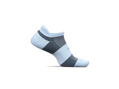 Feetures High Performance Cushion No Show Tab - Women's No Show Socks Shoes : Stormy Sky : These Feetures High Performance Cushion No Show Tab socks are a classic design that are engineered for high impact activities so you can push your workout that extra distance! No-show cut keeps your socks just out of sight and your feet feeling dry and comfy. Sold as one-pair pack. Power bands of Lycra, designed to contour to each individual foot, lead to an enhanced fit, which reduces movement to avoid bl Breathable Athleisure Socks For Workout, Athleisure Anti-odor Sports Socks, Breathable Supportive Socks For Sports, Breathable Supportive Sports Socks, Lightweight Anti-odor Socks For Running, Sweat Resistant Athleisure Socks For Gym, Sweat Resistant Gym Socks Athleisure, Breathable Lightweight Training Socks, Sporty Breathable Socks For Workout