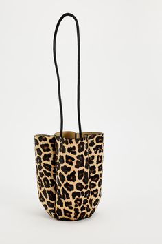 ANIMAL PRINT LEATHER MINI BUCKET BAG - Leopard | ZARA United States Leather Bucket Bag With Mobile Phone Bag, Zara Bucket Bag With Removable Pouch, Leather Bucket Bag For Gift, Leather Bucket Bag With Handles As Gift, Zara Leather Pouch Shoulder Bag, Zara Leather Shoulder Bag With Detachable Handle, Zara Bucket Bag For Everyday Use, Zara Bucket Shoulder Bag For Travel, Bucket Bag With Leather Handles As A Gift