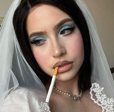 Editorial Makeup Aesthetic, Abby Roberts, Blue Eyeshadow, Makati, Pretty Makeup