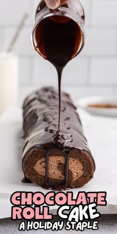 Chocolate cake roll recipe