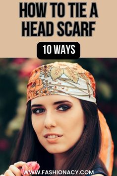 How to Tie a Head Scarf, Tutorial (10 Ways) Convertible Hair Scarf, How To Tie Up Hair With Scarf, How To Style Scarf On Head, How To Wear A Head Scarf With Short Hair, How To Wear Scarves In Hair, Tie A Head Scarf Tutorials, How To Tie A Head Scarf Short Hair, Head Scarf Tying Tutorial