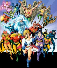 an image of a group of comic characters