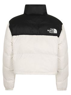 Women S Nuptse Short Jacket from The North FaceComposition: 100% Recycled Nylon Nuptse Short Jacket, White Outerwear, Kurt Geiger Heels, North Face Nuptse, Italian Luxury Brands, Stella Mccartney Bag, Shopping Places, Puffer Jacket Women, Italian Luxury