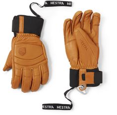 Designed with freeride skiers and snowboarders in mind  the Hestra Fall Line gloves are made from supple leather. They're insulated to keep hands warm and have external seams for more comfort. Hestra Gloves, Mens Winter Gloves, Gauntlet Gloves, Snow Gloves, Ski Gloves, Work Gloves, Deer Skin, Goat Leather, Mens Gloves