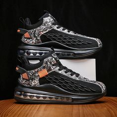 15% MORE OFF FOR ORDER OVER $89.95 COUPON CODE FOR USE Saveme15 A great Husk 8x8 Sneakers that has been designed to be a perfect fit for the modern demands of the contemporary. With premium material on its upper, and a soft midsole for style and comfort The shoe is a fashion-forward design, comfort and long-lasting. Note: Our size is just for reference, please choose your size according to your true foot length against our size chart.LIMITED STOCK! SOLD FAST!* This item should arrive in 2-3 week Modern Synthetic Basketball Shoes With Air Cushioning, Synthetic High-top Sneakers With Air Cushioning, Modern High-top Sneakers With Air Max Cushioning, Air-cushioned High-top Sneakers In Synthetic Material, Modern High-top Basketball Shoes With Air Cushioning, Modern Lace-up Basketball Shoes With Air Cushioning, Black Casual High-top Sneakers With Air Cushioning, Modern High-top Sneakers With Air Cushioning, Casual High-top Sneakers With Air Cushioning