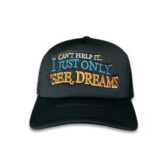 The Can't Help It Hat - SeeingDreams Hat Style, Hat Design, Custom Hats, Hat Designs, Hat Fashion, Women Brands, Trucker Hat, Built In, Hats