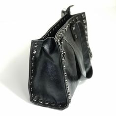 Edgy Black Shoulder Bag For Daily Use, Black Edgy Shoulder Bag For Daily Use, Edgy Black Shoulder Bag For Travel, Edgy Black Satchel, Black Punk Rectangular Shoulder Bag, Edgy Black Bag For Daily Use, Edgy Black Satchel For Everyday Use, Edgy Black Bag With Adjustable Strap, Edgy Black Shoulder Bag With Adjustable Strap