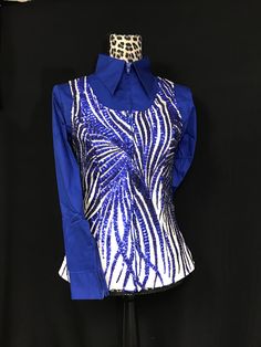 Royal Princess, Princess Seam, Show Horses, Royal Blue, Peplum Top, Workout Shirts