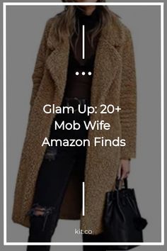 Discover the ultimate collection of 20+ glamorous mob wife Amazon finds to enhance your style. From statement jewelry to trendy accessories, these picks are perfect for channeling your inner boss babe. Level up your wardrobe and show off your chic taste with these stunning products. Trendy Accessories, Boss Babe, Amazon Finds