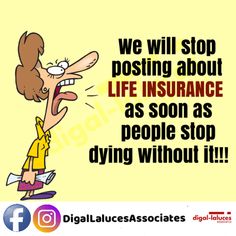 a woman yelling at another woman with the caption we will stop posting about life insurance as soon as people stop dying without it