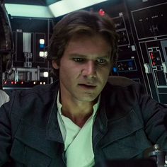 two men in star wars sit next to each other