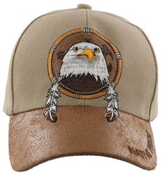 NEW! NATIVE PRIDE EAGLE FEATHERS FAUX LEATHER BASEBALL CAP HAT TAN NEW! NATIVE PRIDE EAGLE FEATHERS FAUX LEATHER BASEBALL CAP HAT TAN NEW - WITH TAGS 100% High End Acrylic Logos and designs are fully embroidered Size: One Size Fits All VELCRO ADJUSTMENT Shipping Payment Terms of Sale SHIPPING We ship Worldwide. We ship to USA 48 continental states, Item usually will be shipped out within 1~3 business days after payment received. We only ship to confirmed addresses. Non USA Customers: First Class Brown Western Style Baseball Cap For Outdoor, Adjustable Brown Western Baseball Cap, Western Style Brown Adjustable Baseball Cap, Brown Adjustable Western Baseball Cap, Western Style Adjustable Brown Baseball Cap, Native Pride, Leather Baseball Cap, Eagle Feathers, Payment Received