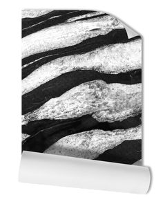 an abstract black and white wallpaper with wavy lines on the surface, in shades of grey