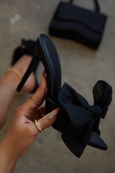 Fashion Shoes Heels, Cute Shoes Heels, Shoes Heels Classy, High Heel Mules, Heels Classy, Heel Mules, Fancy Shoes, Girly Shoes, Aesthetic Shoes