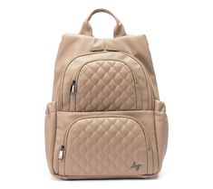 When your everyday consists of running everywhere, doing everything, and shuttling everyone, take along this quilted Vegan faux-leather backpack that can organize all of your daily essentials. Go ahead and call it your survival kit. (Just make sure you pack snacks -- there's room for that, too!) From Lug. Quilted Backpack For Daily Use, Quilted Standard Backpack For Daily Use, Quilted Backpack For Everyday Use, Everyday Quilted Standard Backpack, Quilted Leather Backpack For Everyday Use, Quilted Travel Backpack, Quilted On-the-go Backpack, Functional Quilted Backpack For On-the-go, Quilted Backpack