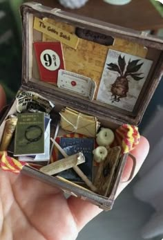 an open suitcase filled with lots of different items