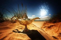 Size: 24x16in Magic Lamp in the Desert from the Story of Aladdin with Genie Appearing in Blue Smoke Concept for WWe have more Flynt Posters. Choose from our catalog of over 500,000 posters! This image is from the Bigstock collection.