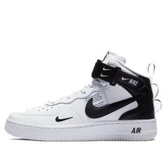 Lv Sneakers, Nike Air Force 1 Mid, Air Force 1 Mid, Limited Edition Sneakers, Sports Sneakers, Girl Shoes, Black Sneakers, Kids Nike, Sport Sneakers