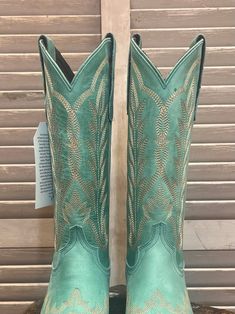 She's the perfect chic, turquoise cowgirl boot right off the runway. This classic snip toe is accompanied by an abstract cosmic starburst pattern and retro inspired toe stitch. Level up your wardrobe with this blue bottom hottie. Heel Height: 2.25" Shaft Height: 13" Calf Circumference: 14" Ankle Circumference: 12" Toe Shape: Snip Signature Turquoise Soles Cowgirl Boots For Women, Turquoise Cowgirl, Lane Boots, Western Store, Starburst Pattern, Cowgirl Boot, The Lane, Cowgirl Western, Western Hats