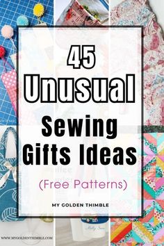 Knitting Sweater Patterns Unique Fabric Gifts, Sewing Projects Presents, Sewing Presents For Women, Homemade Sewing Gift Ideas, Sewing Gift Ideas For Friends, Sewing For Craft Fairs Make And Sell, Crafty Sewing Projects, Christmas Gifts Sewing Ideas, Small Sewing Crafts To Sell