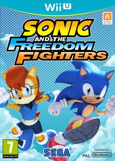 the game cover for sonic and the freedom fighters