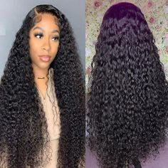 ad eBay - Water Wave Lace Closure Wig Hd Deep Wave Lace Frontal Wig Curly Human Hair Wigs - Buy Now, click the link (eBay) Grey Hair Extensions, Double Drawn Hair, Natural Human Hair, Curly Human Hair Wig, Lace Closure Wig, Closure Wig, Frontal Wig, Long Wigs, Deep Wave