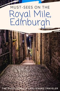 the cover of must - sees on the royal mile, edinburgh by michael o'connor