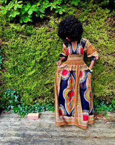 An exquisite black dashiki maxi dress. The smocking at the top gives with the full skirt gives a flattering silhouette. It has full sleeves that can be worn in a puff style or elongated. 100% Cotton Hand made in Ghana. YOU CHECKED YOUR MEASUREMENTS AGANST THE SIZE CHART FOR THIS SHOP? Although we do our best to make sure that the colours displayed on our Website are accurate, the actual colours may vary. Differences in monitors and the device you use to view the website will result in subtle dif Black V-neck Maxi Dress With Patchwork, Maxi Skirt Dress, Jumpsuit Trousers, Full Skirt, Black Maxi Dress, Full Sleeve, Skirt Top, Kids Accessories, Smocking