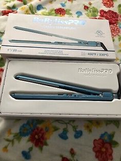 BABYLISS PRO Nano Titanium Ultra Thin Flat Iron Professional Straightener NWB  | eBay Curling Iron, Flat Iron, Slim Design, Hair Tools, Hair Care, Health And Beauty, Heat, Tools, Things To Sell