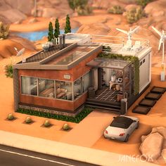 Ts4 Loft House, Industrial Apartment Sims 4, Sims 4 Futuristic House, Modern Houses Sims 4, Evergreen Harbor Sims 4, Loft Sims 4, Sims 4 Loft, Futuristic House, Industrial Apartment