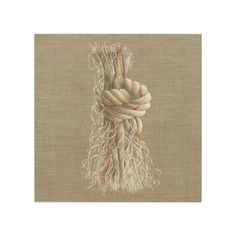 an image of a rope tied up to the side of a canvas wall art print