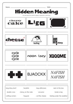 the different types of logos are shown in black and white, including one for each letter