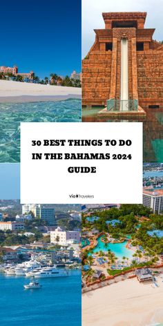 25 Things to Do in the Bahamas &amp; Places to Visit Island Adventure, Vacay Vibes, Ocean Vibes, Beach Vacations, The Bahamas, Planning A Trip, Crystal Clear Water, Beach Lovers, Iconic Landmarks