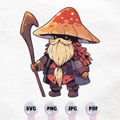 Cute Fantasy Illustration, Cute Mushroom Design, Mushroom Cartoon Character, Potion Character Design, Sibling Character Design, D&d Illustration, Hand Character Design, Mushroom Character Art, Acorn Character