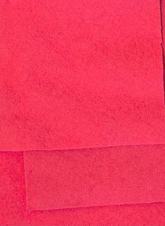 a red piece of paper that has been folded