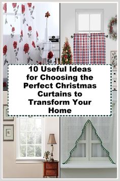 Discover how to elevate your holiday decor with our guide on choosing the perfect Christmas curtains. In "10 Useful Ideas for Choosing the Perfect Christmas Curtains to Transform Your Home," you’ll find inspiration and practical tips to select festive fabrics, colors, and styles that enhance your seasonal ambiance. Transform your living space into a winter wonderland and make a lasting impression this Christmas with the right curtains. Winter Wonderland, Living Spaces, 10 Things