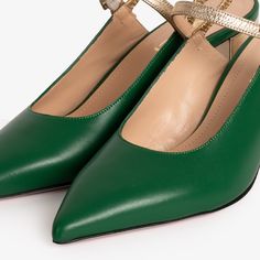 Materials Upper: LeatherLining: LeatherSole: Leather MEASUREMENTS Heel Height:2.5” Ethereal Essence: The Linea Green Leather Women Slingback Shoe Exquisite Craftsmanship: The Linea Green Leather Women Slingback Shoe is meticulously handcrafted from 100% calf leather, reflecting superior craftsmanship and attention to detail. Each pair is skillfully crafted by artisans, ensuring exceptional quality and durability. The use of premium materials guarantees a luxurious feel and long-lasting wear. Sup Ethereal Essence, Slingback Shoes, Leather Bag Women, Sneaker Heels, Flat Boots, Leather Belts, Green Leather, Brunei, Casual Boots