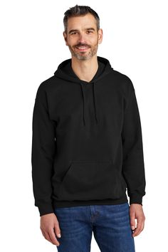 The Gildan Softstyle Pullover Hooded Sweatshirt SF500 is an 8.4-ounce, 80/20 ring spun cotton/poly blend that offers a soft and durable feel. It features a two-piece dyed-to-match jersey fabric-lined hood, double-needle hem, and topstitching on the hood seam. With 3/8-inch flat drawcords, a dropped shoulder design, and 1x1 rib knit cuffs and bottom band with spandex, this classic-fit hoodie provides comfort and style. The tubular body and tearaway label enhance wearability, making it a versatile Red Kap, Work Wear Women, Woven Dress, Zip Sweatshirt, Pullover Sweatshirts, Fleece Hoodie, Hooded Sweatshirt, Pocket Pouch, Vest Jacket