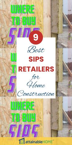 there are 9 best sips for remodeling your home construction project in this article