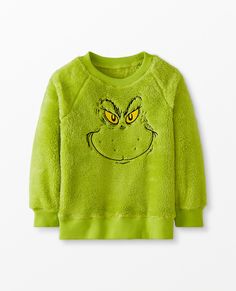 Dr. Seuss Grinch Marshmallow Sweatshirt | Hanna Andersson Grinch Marshmallow, Grinch Artwork, Sloth Sweater, Grinch Sweatshirt, Clothes Sweaters, Dr Seuss Grinch, Baby Pjs, Mr Grinch, Holiday Pjs