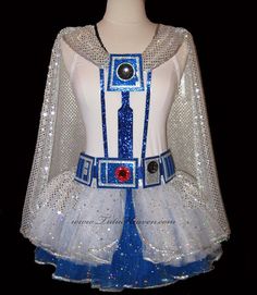 a dress made to look like a robot