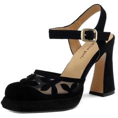 Discover the perfect blend of style and comfort with our Women Sandals Leather Flower High Heels from Guocali. These sandals for women are designed to elevate your look. Key Features: Exquisite floral design adds elegance. High heel of 8cm for added height. Genuine leather construction for luxury. Rubber sole and buckle strap ensure comfort and security. These summer sandals are ideal for both spring and summer events. The stylish floral pattern and high heels enhance any outfit, making you stan Flower High Heels, Mens Undershirts, Man Blazer, Mens Boxer Shorts, Monk Strap Shoes, Leather Flower, Flower Black, Suit Shoes, Mens Shoes Boots