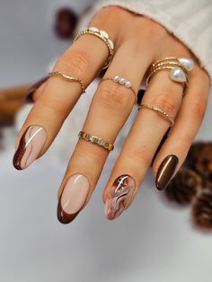 Nail Art Simple, Plum Nails, Sunset Nails, Latest Nail Designs, Ootd Instagram, Fall Manicure, Fall Nail Trends, Beachy Vibes, Almond Nail