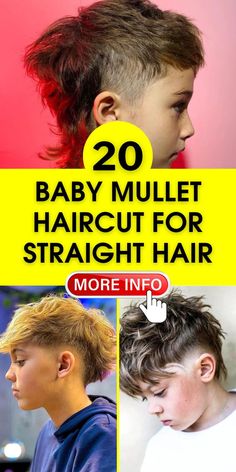 The baby mullet haircut for straight hair, with its burst fade and short shag influence, is a modern and soft approach to the classic mullet. The low taper at the sides adds a neat, tapered look, making it a versatile hairstyle modern for both casual and formal settings. Mullet Kids Haircut, Baby Mullet Haircut, Baby Boy Long Hair, Boys Surfer Haircut, Low Burst Fade, Best Boys Haircuts