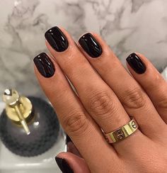 Stars Nails, Manicure Designs, Black Nail Art, Nail Design Inspiration, Black Nail Designs, Short Nail, Black Nail, Trendy Winter