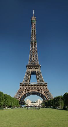 the eiffel tower in paris, france